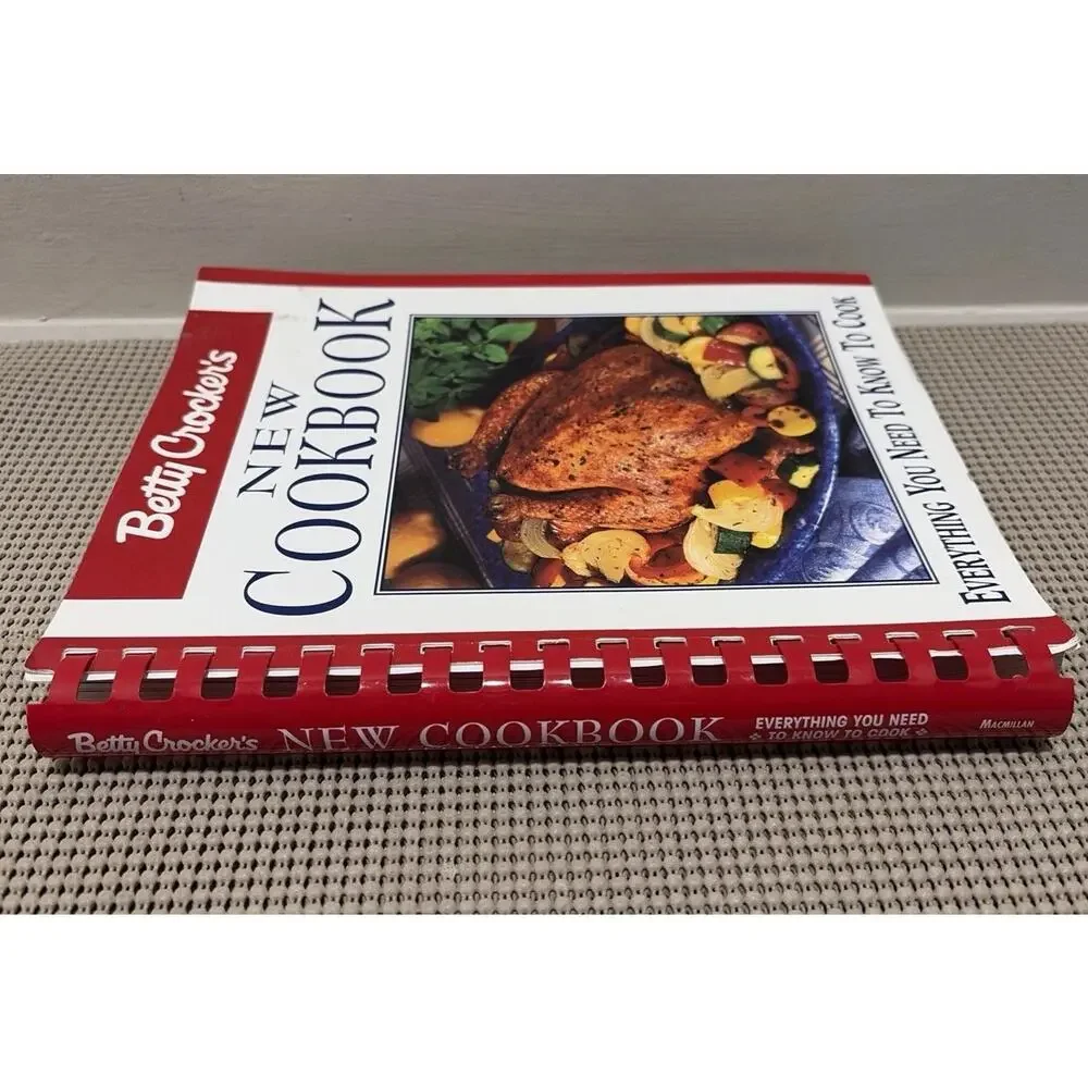 Betty Crocker's New Cookbook : Everything You Need to Know to Cook Spiral 1996